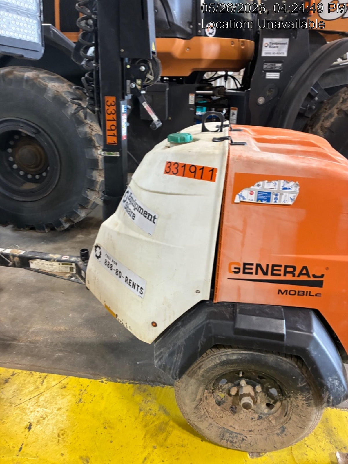 2023 Generac MLT2 Diesel, Flex Switch 120V Input, Powerzone Controller, (4) 320W LED Lights, 4kW Generator, 39.9 Gal Fuel Tank, 2" Ball, T3