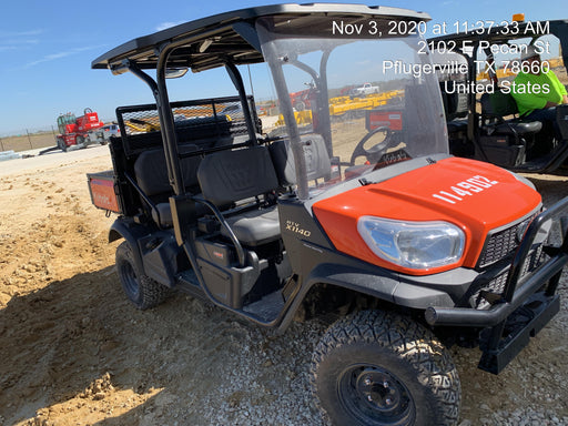 2020 Kubota RTV-X1140 CANOPY,STROBE,BACK UP ALARM,WINDSHIELD, FIRE EXT