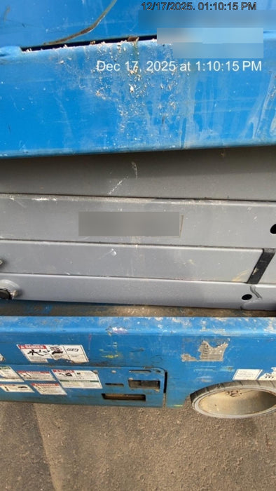 2019 Genie GS-1930 Fixed rails with chain Entry