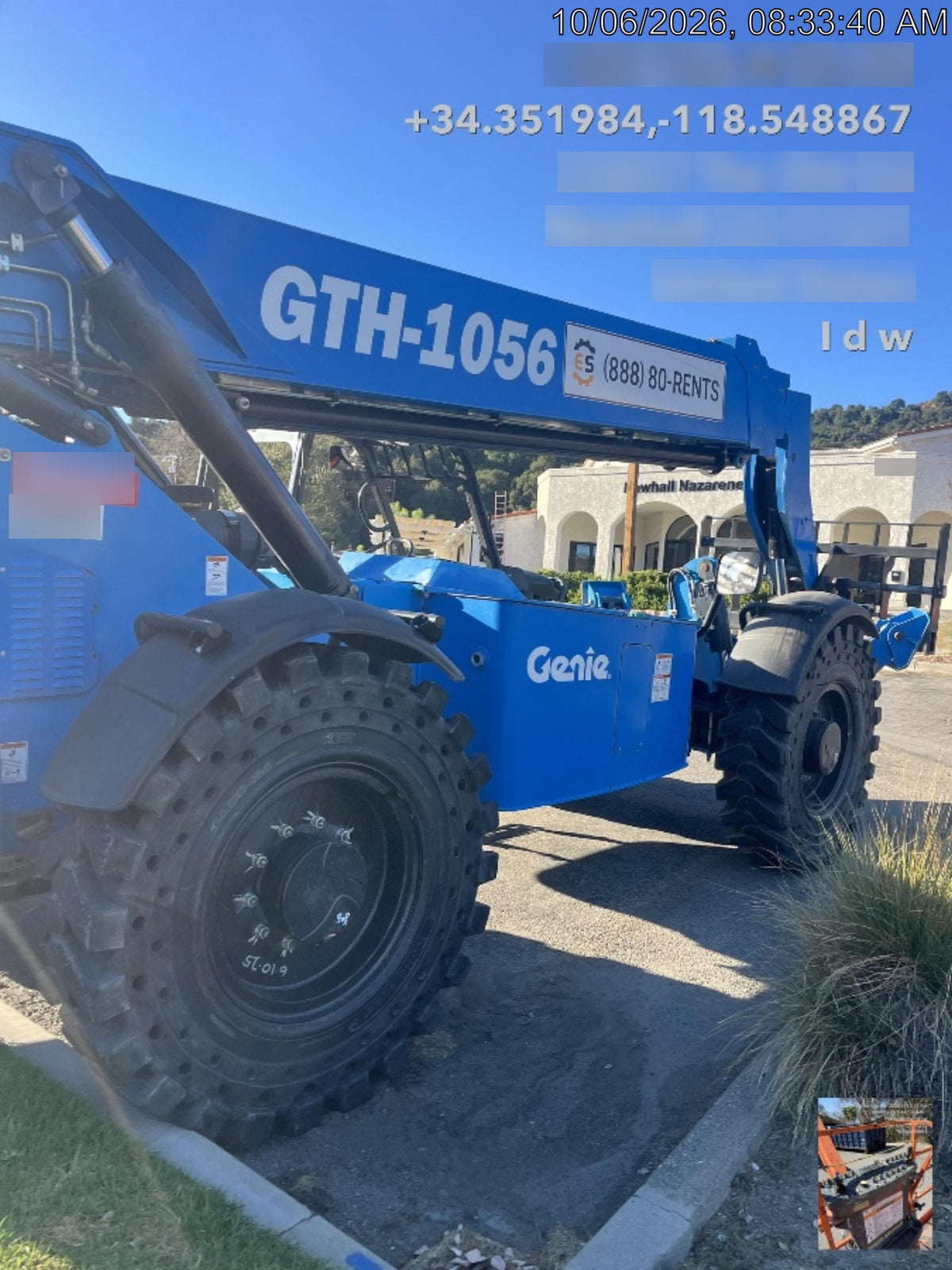 2019 GENIE GTH-1056