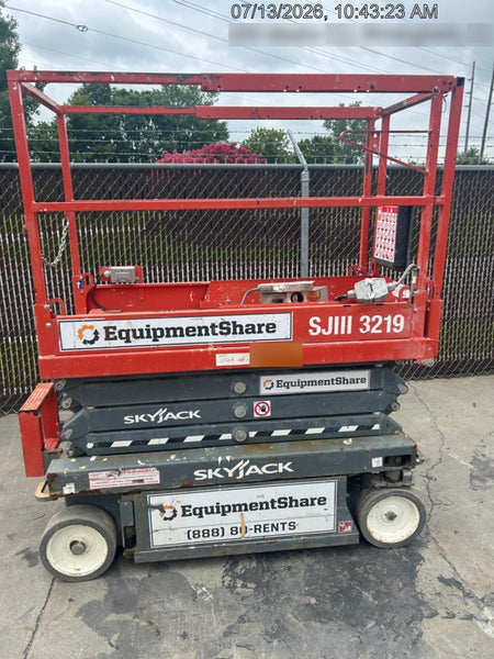 2019 Skyjack SJIII-3219 Standard w/Trojan Batteries