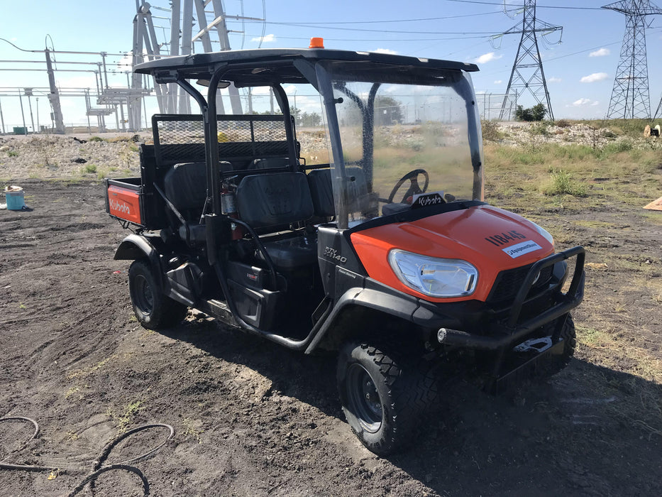 2020 Kubota RTV-X1140W-H 4WD, LED Strobe, Windshield Acrylic Clear, Plastic Canopy, LED Strobe Light, Wire Harness Kit, Backup Alarm