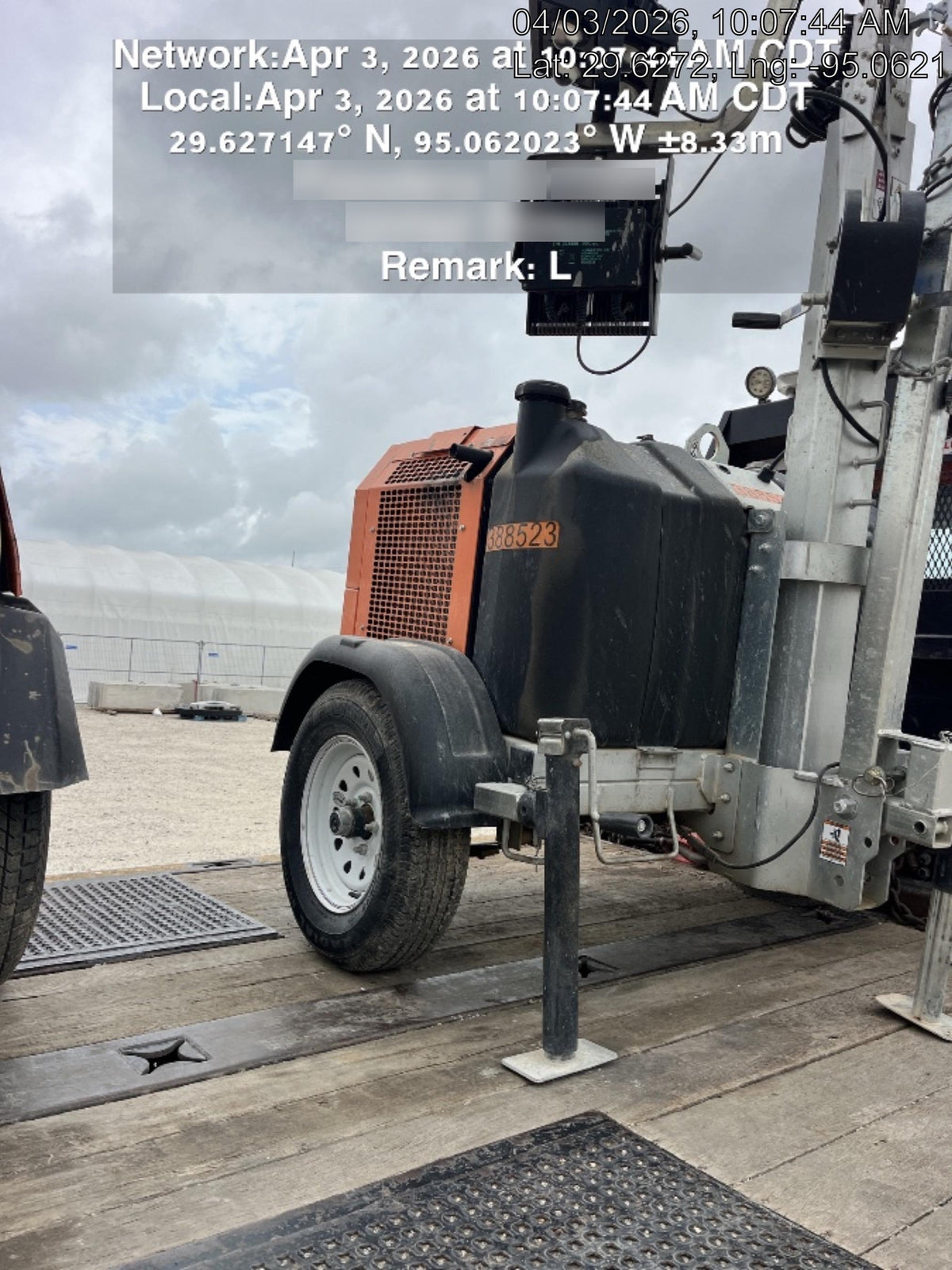 2024 Wanco WLTT-4MM4K Diesel, Deep Sea Controller, Shore Power Plug, Auto Start, (4) 350W LED Floodlights, 4kW Generator, 60 Gal Fuel Tank, 2" Ball, T3