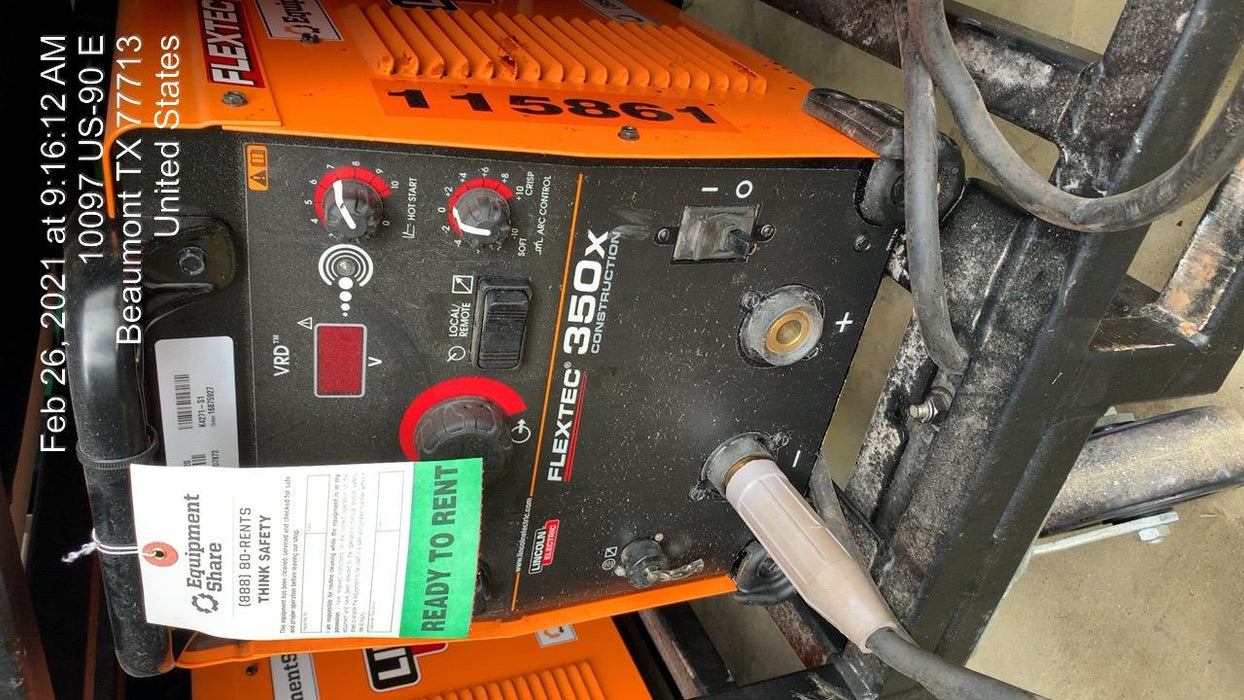 2020 LINCOLN ELECTRIC FLEXTEC 350X