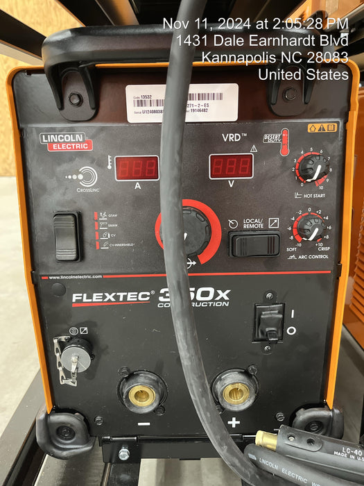 2024 LINCOLN ELECTRIC FLEXTEC 350X