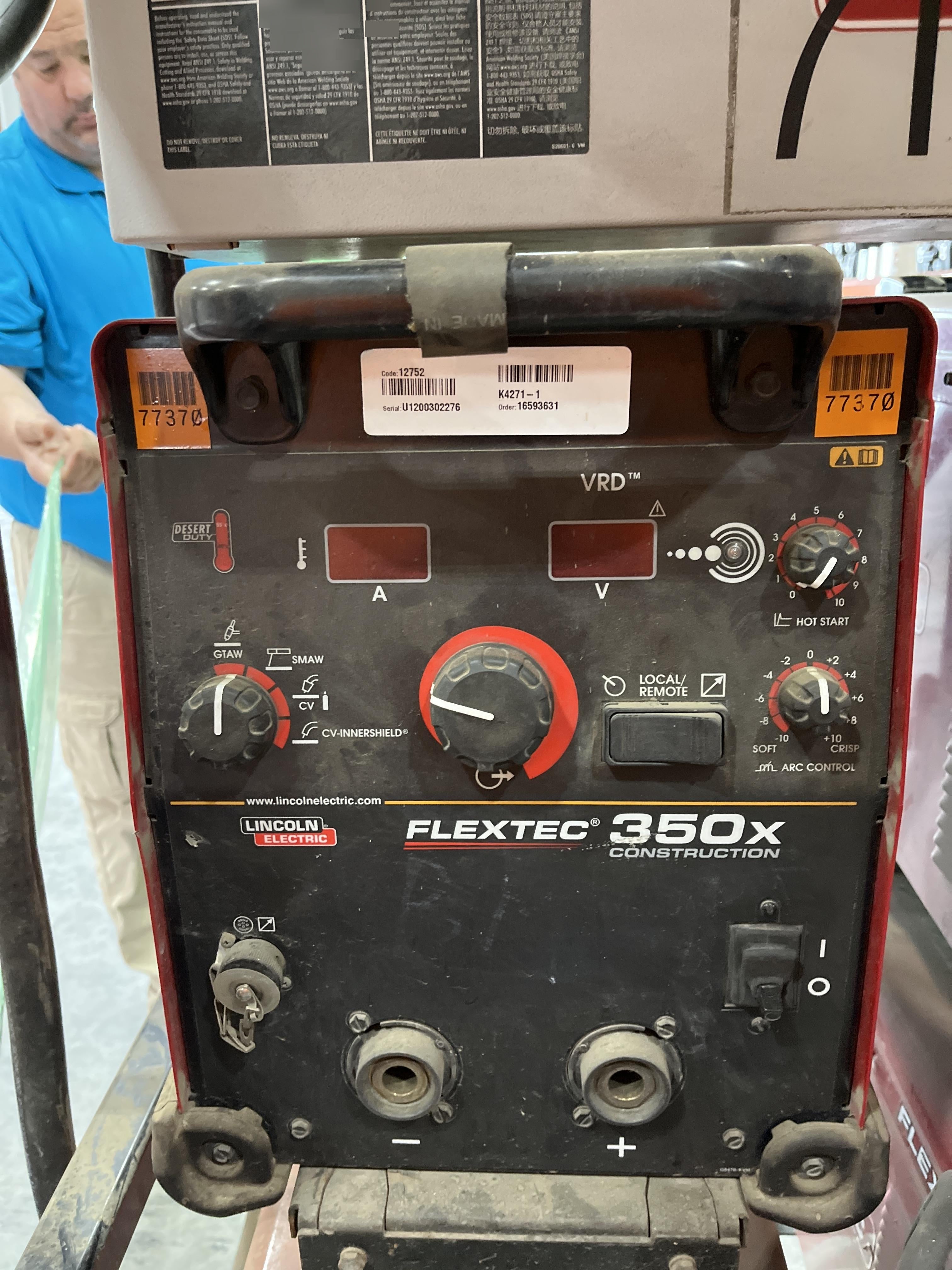 2020 LINCOLN ELECTRIC FLEXTEC 350X