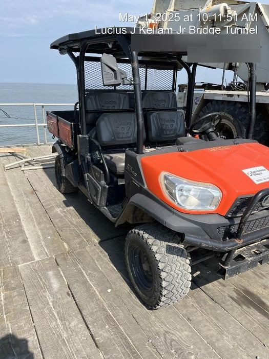 2020 Kubota RTV-X1140W-H Plastic Canopy, Windshield Acrylic Clear, LED Strobe Light, Wire Harness Kit, Back up Alarm