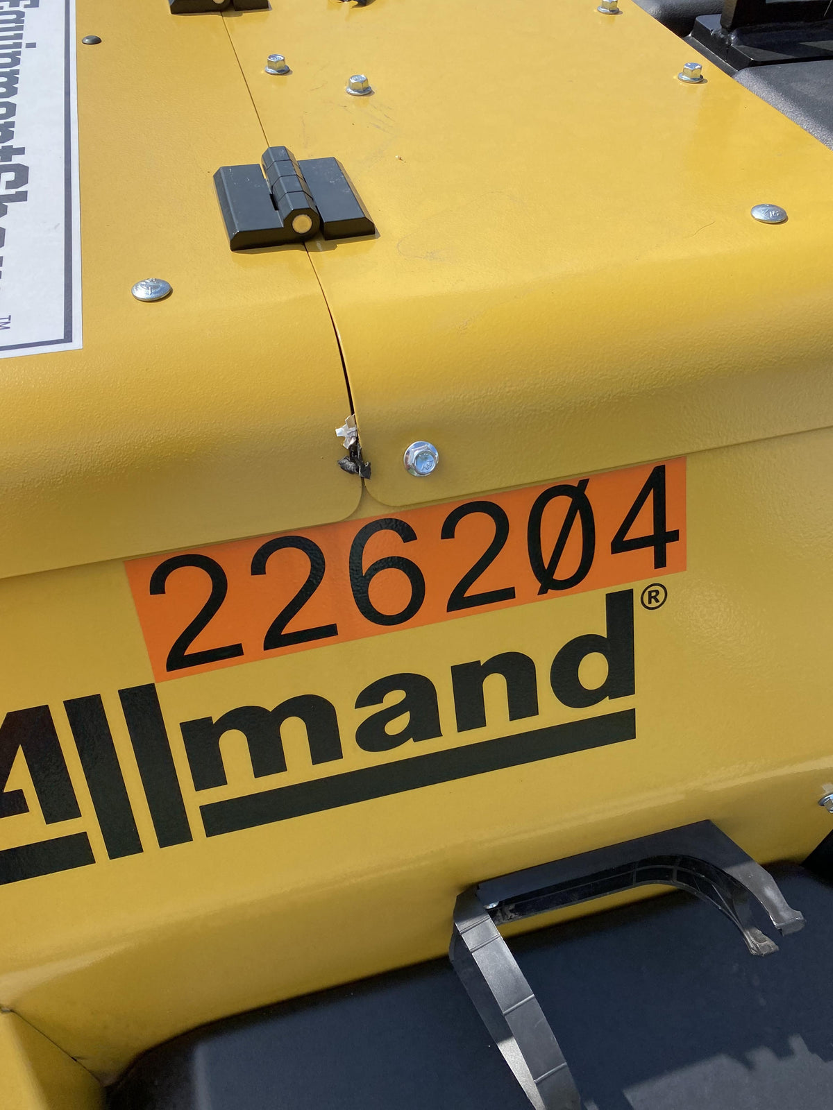 2022 Allmand NLV3GR (4) LED Light Fixture 350W, 23' Vertical Mast, 3kW Prime, Towable, Deep Sea L401, Leveling Jacks, Yanmar T4F 5.8hp