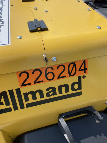 2022 Allmand NLV3GR (4) LED Light Fixture 350W, 23' Vertical Mast, 3kW Prime, Towable, Deep Sea L401, Leveling Jacks, Yanmar T4F 5.8hp