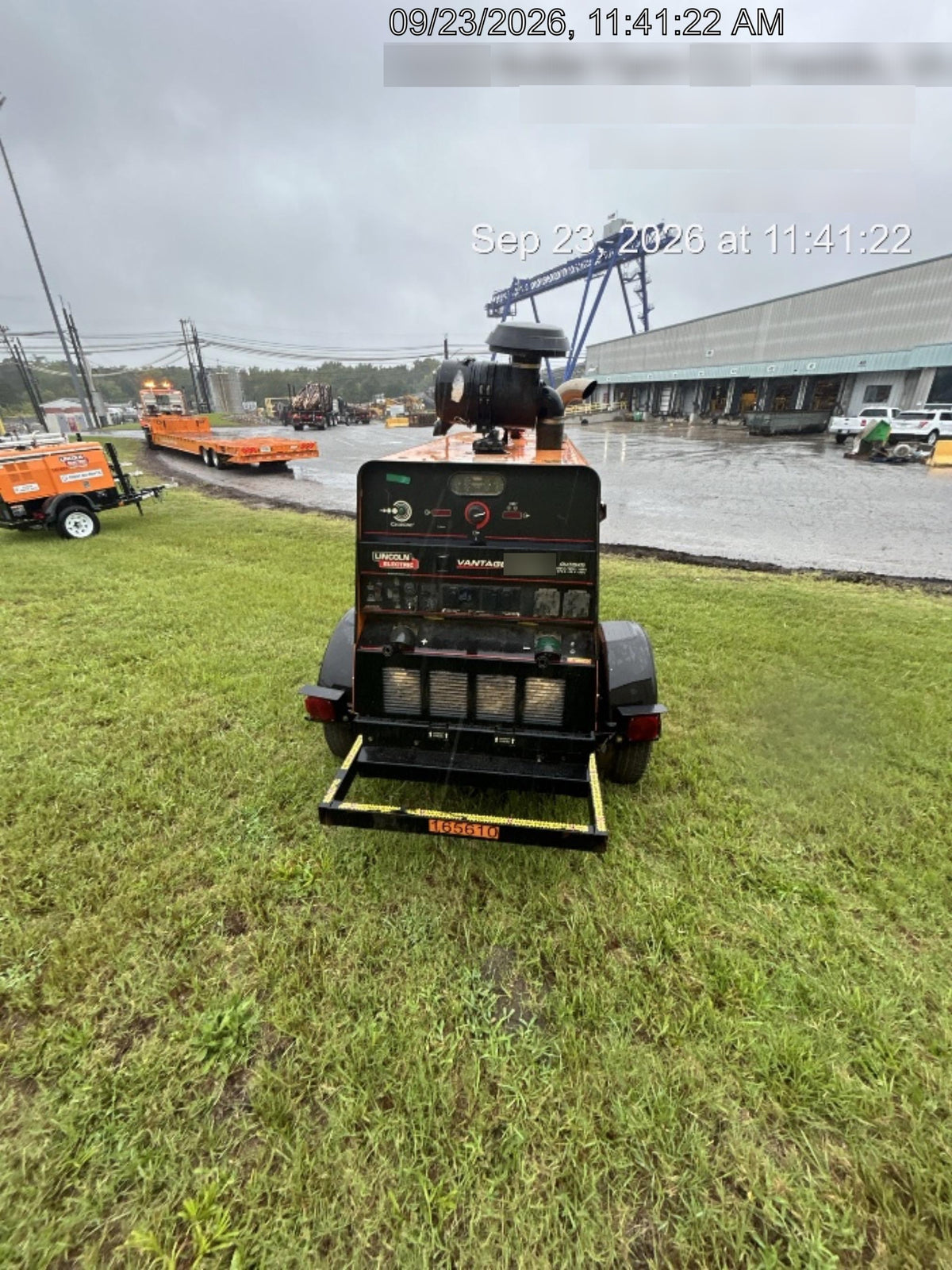 2021 Lincoln Electric Vantage 549X Ready Pak 3, ORANGE (includes trailer, cable rack, fender light kit)