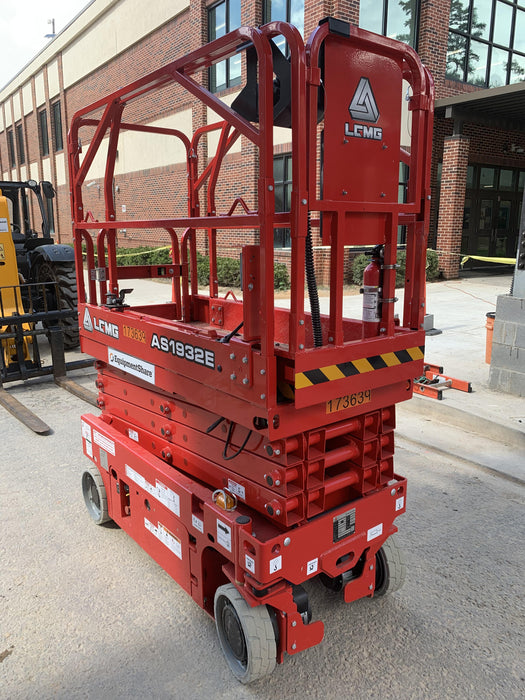 2021 Lgmg AS1932E Electric Drive, Solid Non Marking Tires, Dual Beacons