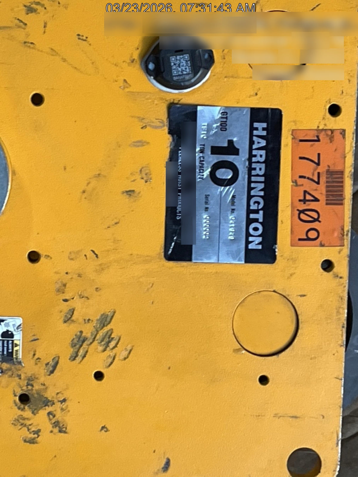 2021 HARRINGTON PT100