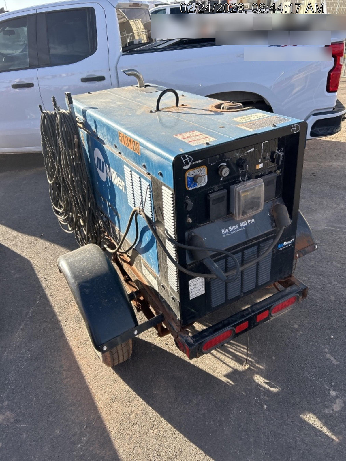 2025 MILLER ELECTRIC BIG BLUE 400