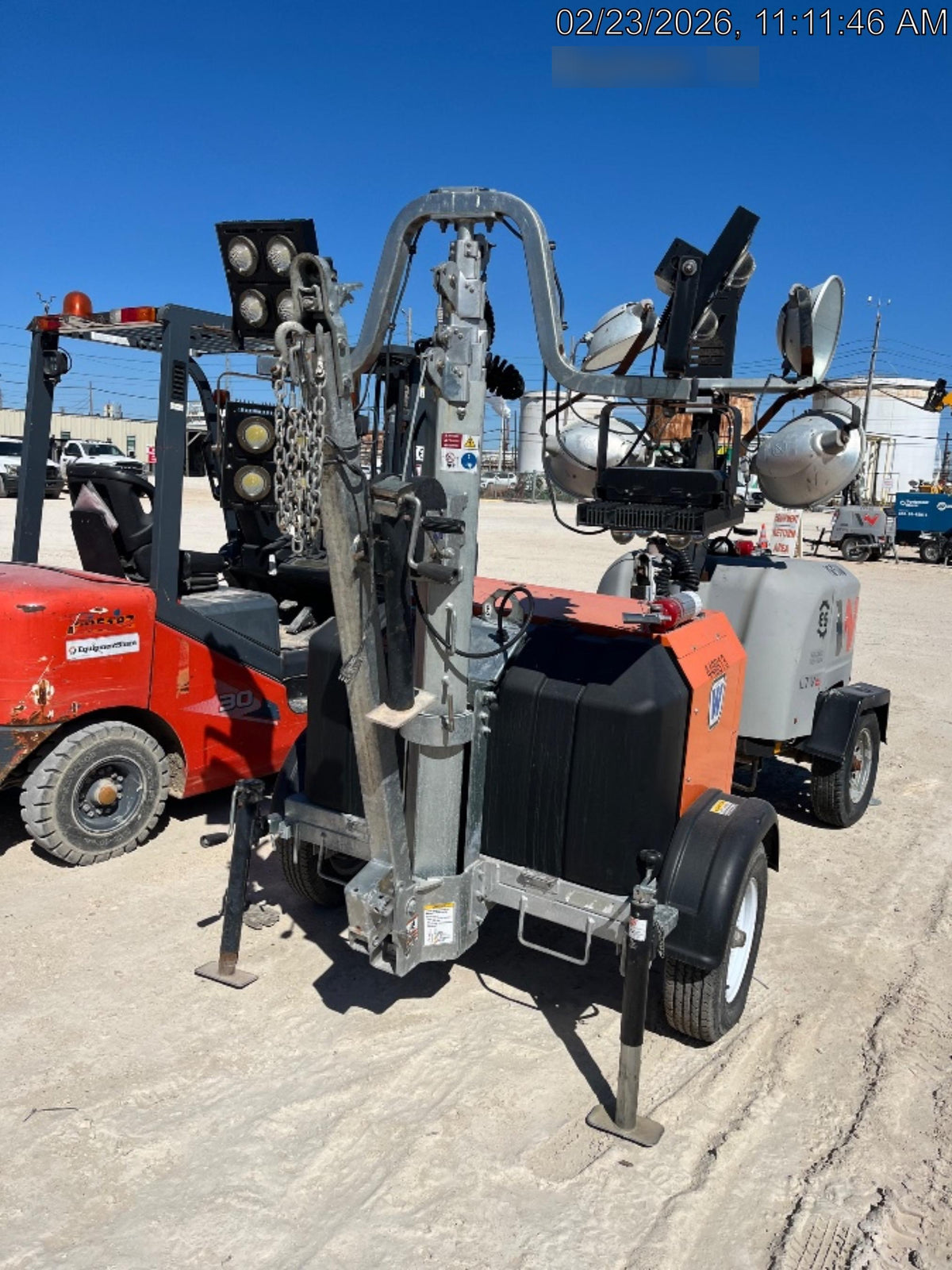 2024 Wanco WLTT-4MM4K Diesel, Deep Sea Controller, Shore Power Plug, Auto Start, (4) 350W LED Floodlights, 4kW Generator, 60 Gal Fuel Tank, 2" Ball, T3