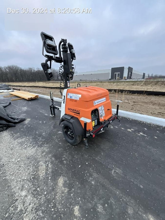 2024 Generac MLT2 Diesel, Flex Switch 120V Input, Powerzone Controller, 
(4) 320W LED Lights, 4kW Generator, 39.9 Gal Fuel Tank, 2" Ball, T3