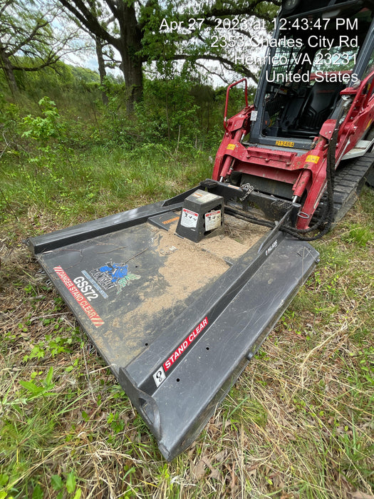 2020 BLUE DIAMOND 72" Brush Cutter