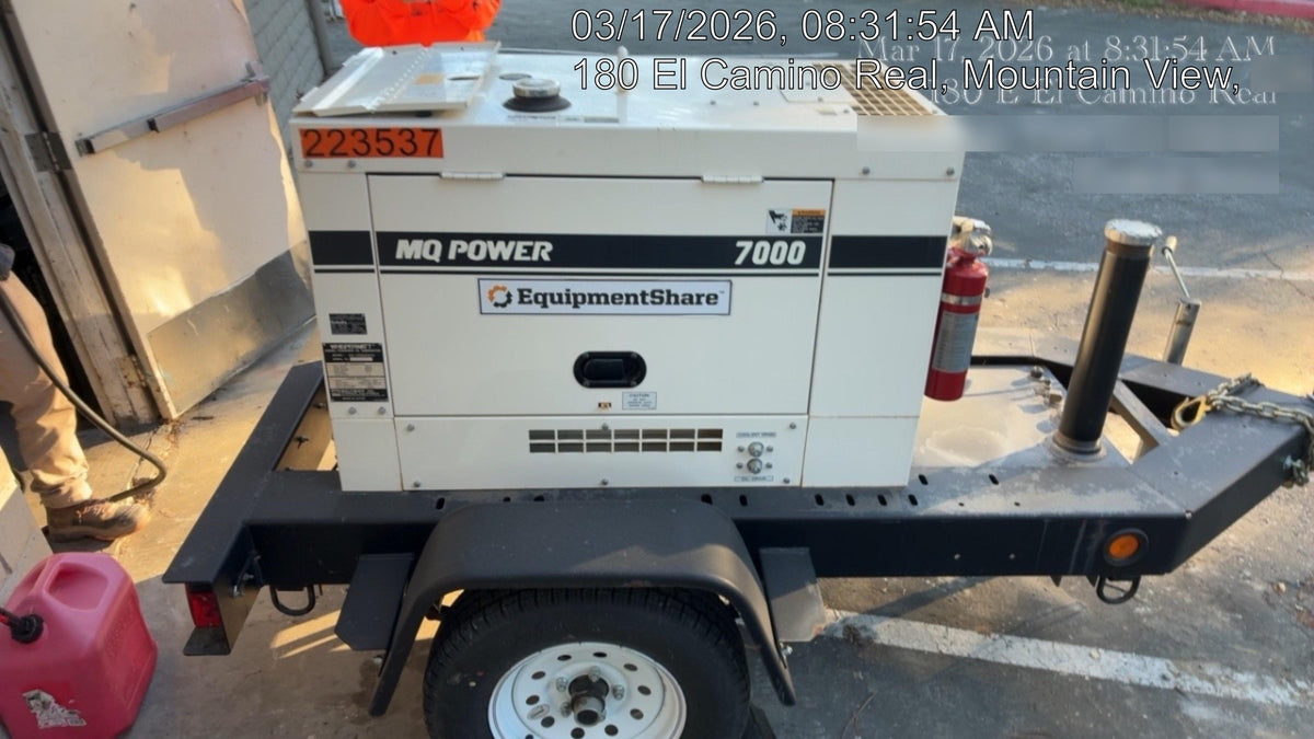 2022 Multiquip DA7000SSA3 Kubota Diesel, Trailer Mounted Package