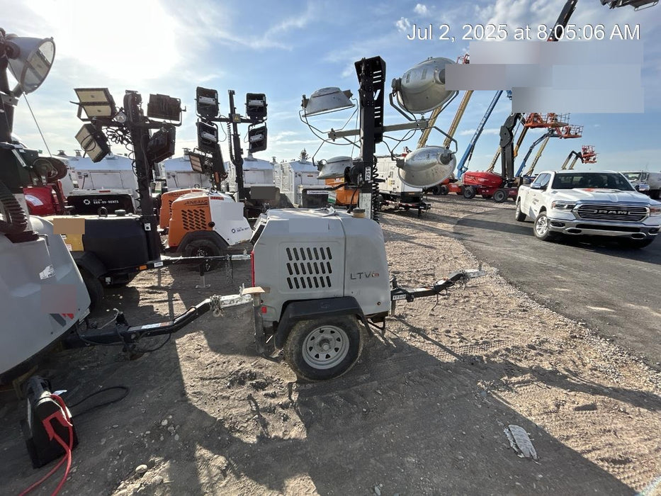 2018 Wacker Neuson LTV6K-MH Wacker Neuson LTV6K Mobile Light Tower w/Fuel Level Sensor Installed
