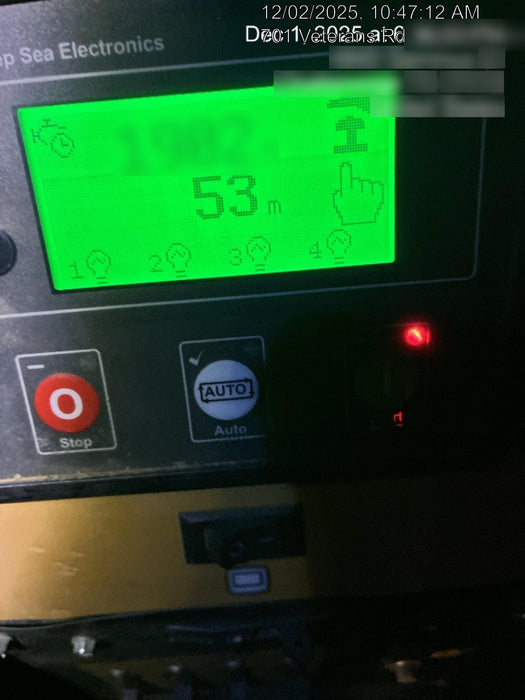 2021 Allmand NLV3GR (4) LED Light Fixture 350W, 23' Vertical Mast, 3kW Prime, Towable, Deep Sea L401, Leveling Jacks, Yanmar T4F 5.8hp