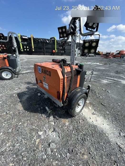 2024 Wanco WLTT-4MM4K Diesel, Deep Sea Controller, Shore Power Plug, Auto Start, (4) 350W LED Floodlights, 4kW Generator, 60 Gal Fuel Tank, 2" Ball, T3