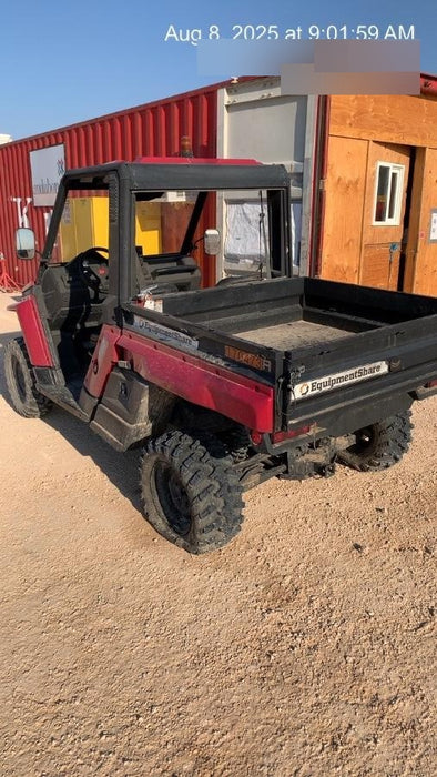 2021 Yanmar YU1000 Canopy, Steel Wheel, Poly WindShield, Beacon, Backup Alarm