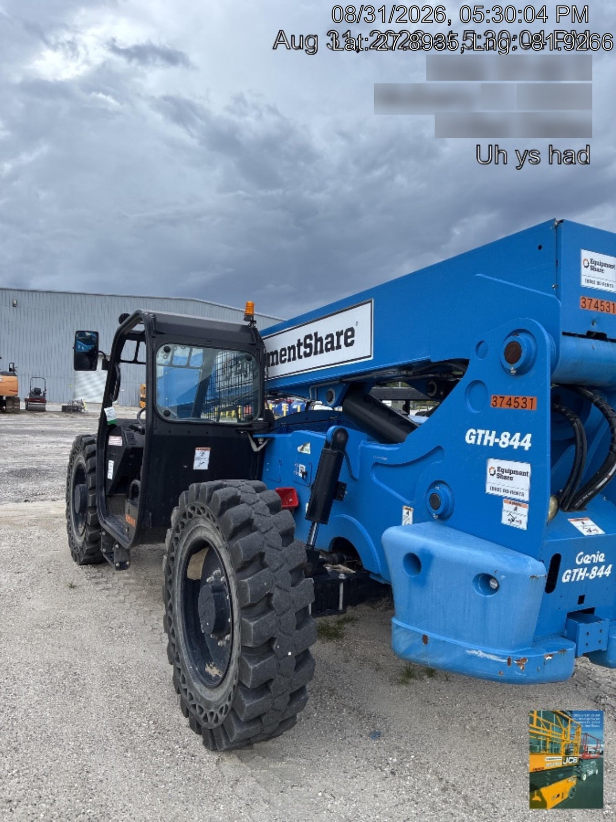 2023 GENIE GTH-844