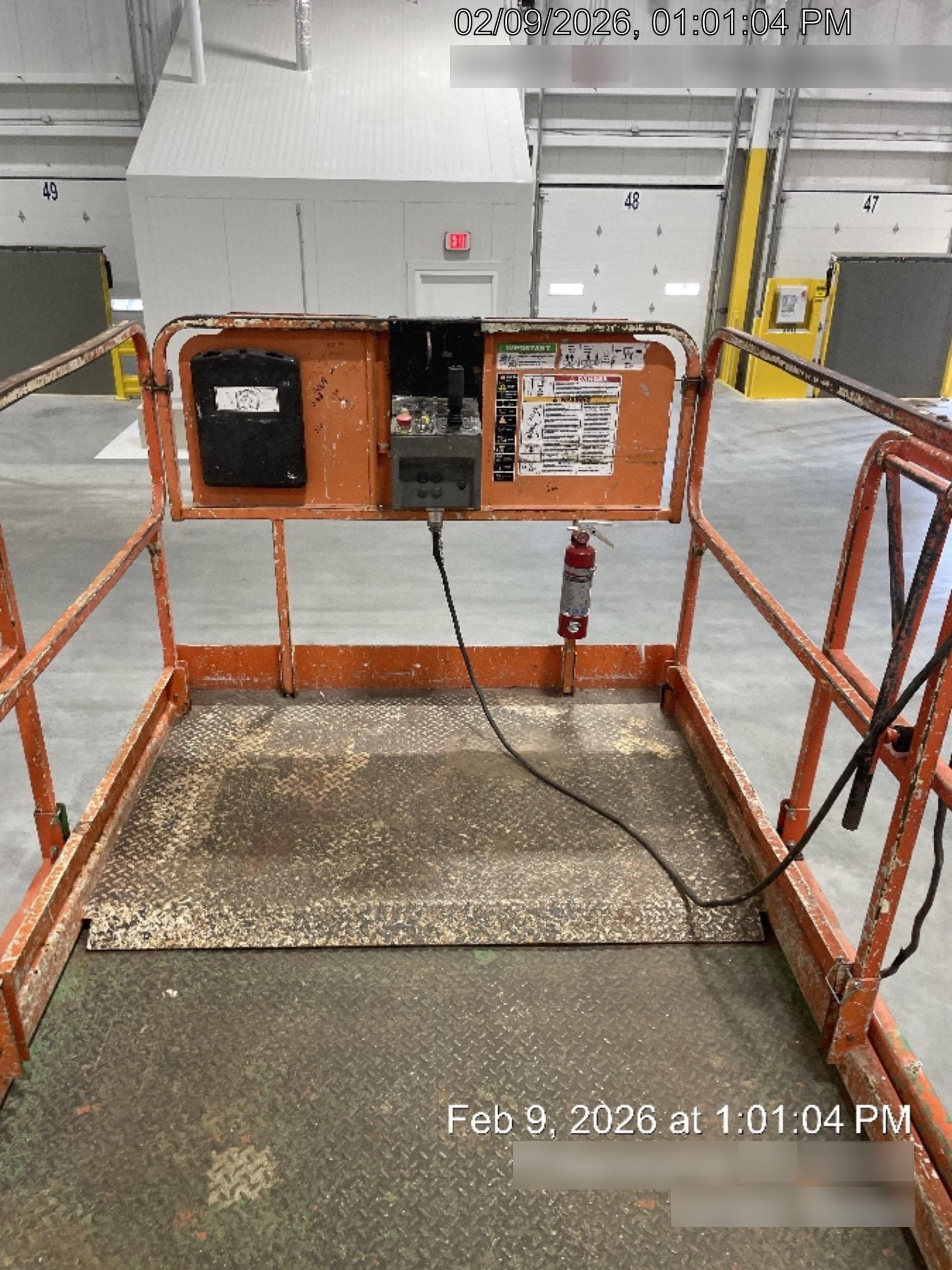 2007 JLG 4069LE Standard Rental Specs
