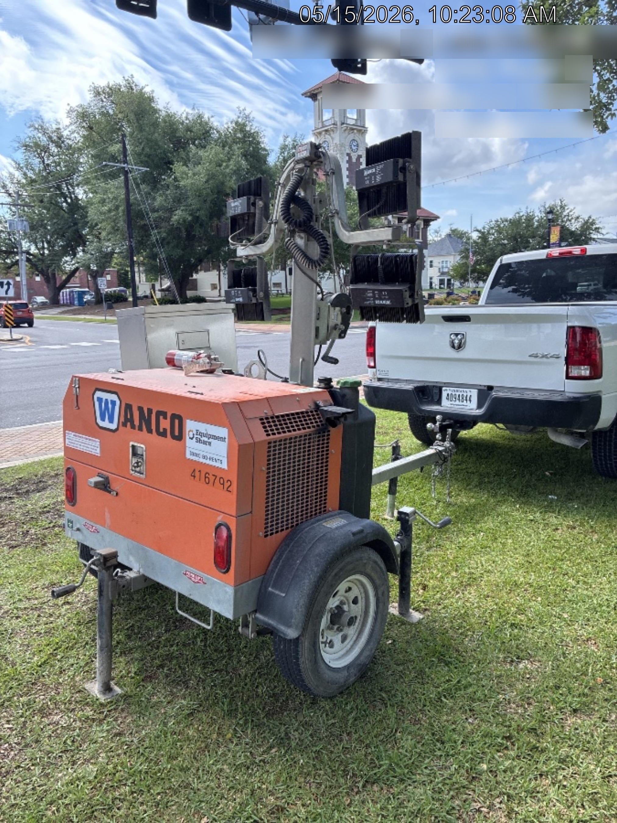 2024 Wanco WLTT-4MM4K Diesel, Deep Sea Controller, Shore Power Plug, Auto Start, (4) 350W LED Floodlights, 4kW Generator, 60 Gal Fuel Tank, 2" Ball, T3