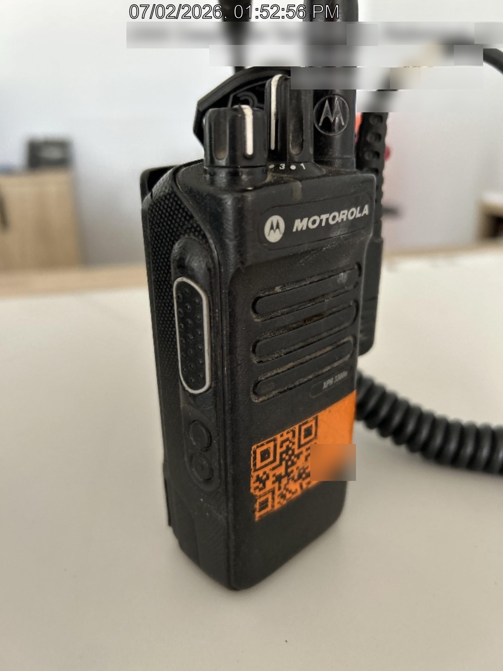 2021 MOTOROLA XPR3300E
