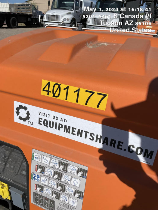 2024 Generac MLT2 Diesel, Flex Switch 120V Input, Powerzone Controller, 
(4) 320W LED Lights, 4kW Generator, 39.9 Gal Fuel Tank, 2" Ball, T3