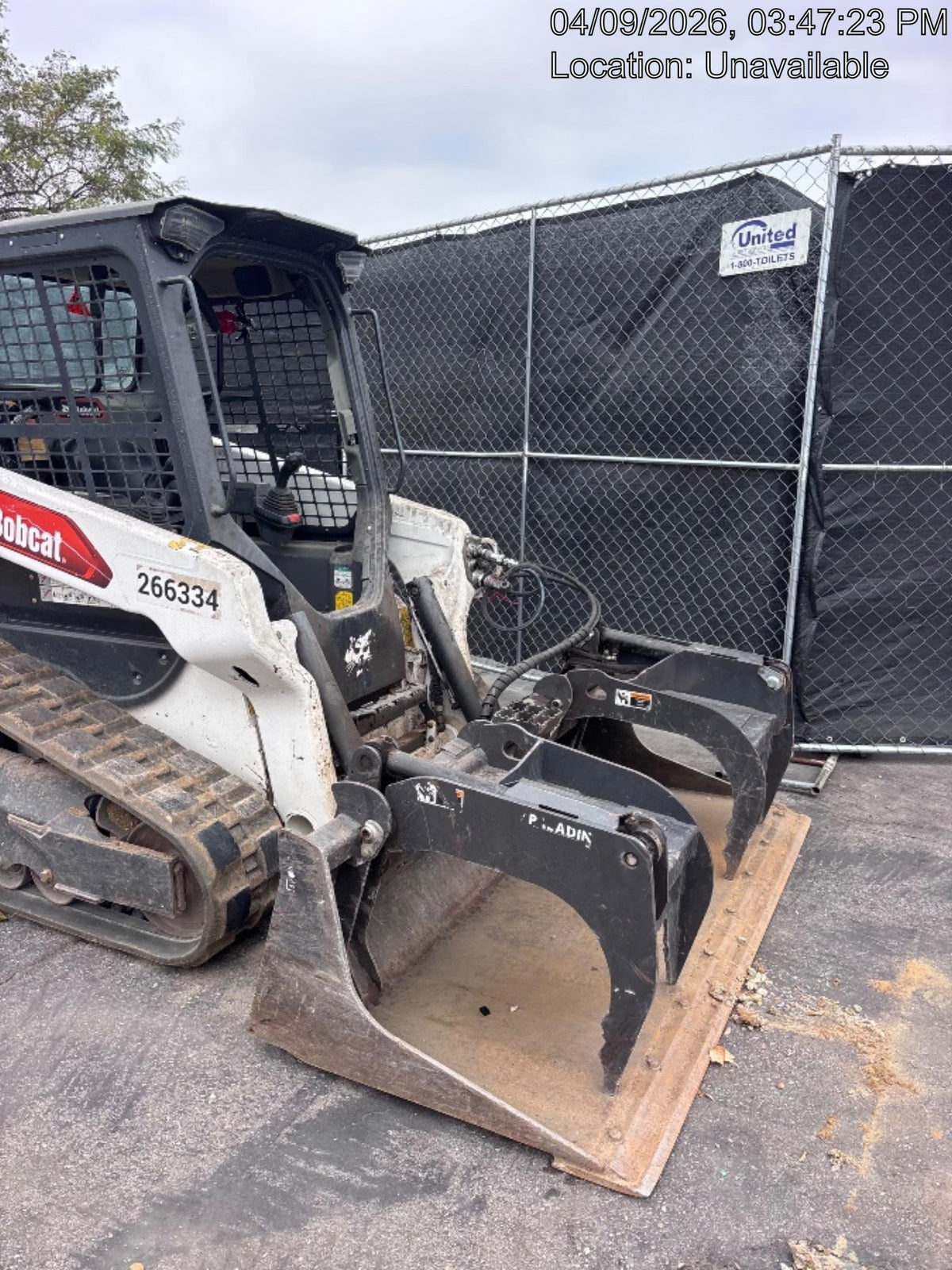 2021 PALADIN UTILITY GRAPPLE 11876-0022