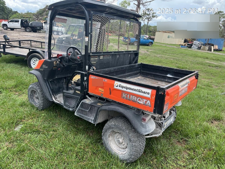 2019 Kubota RTV-X900 4wd Utility Cart, LED Strobe, Windshield Tempered Glass, Plastic Canopy, Backup Alarm
