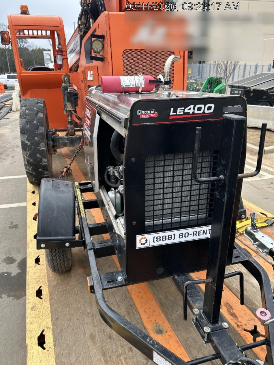 2024 Lincoln Electric LE400 Kubota V1505, Trlr, Cable Rack, Light Kit, ES Decals, T3