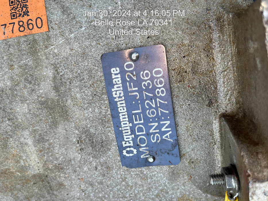 2020 MICHIGAN PNEUMATIC JF20