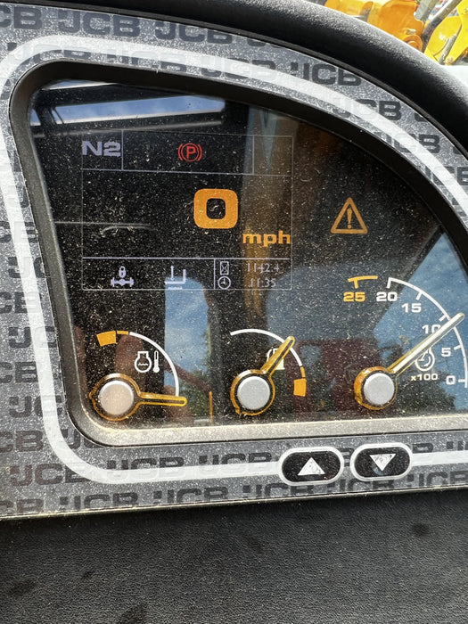 2020 JCB 512-56 Canopy, 74Hp, Solid Tires, Work Lights, Beacon, Aux Hydraulics, Back up Alarm, Lifting Eye, ES Decals