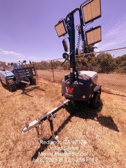 2024 Wacker Neuson LTT4 Diesel, Kohler KDW702, Deep Sea Controller, Auto Start, LED 320W, Bypass Outlet, T3