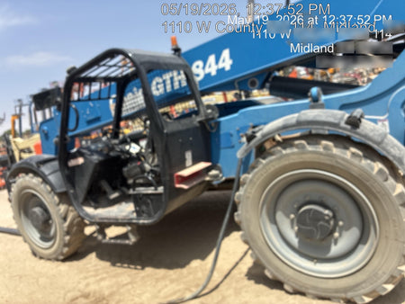 2018 Genie GTH-844 Genie GTH-844D w/Open ROPS, FF Tires, Work Light/Beacon, 60" Carriage and Forks