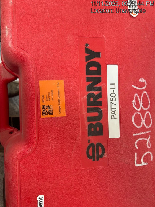 2025 BURNDY PAT750LI