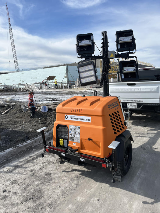 2024 Generac MLT2 Diesel, Flex Switch 120V Input, Powerzone Controller, 
(4) 320W LED Lights, 4kW Generator, 39.9 Gal Fuel Tank, 2" Ball, T3