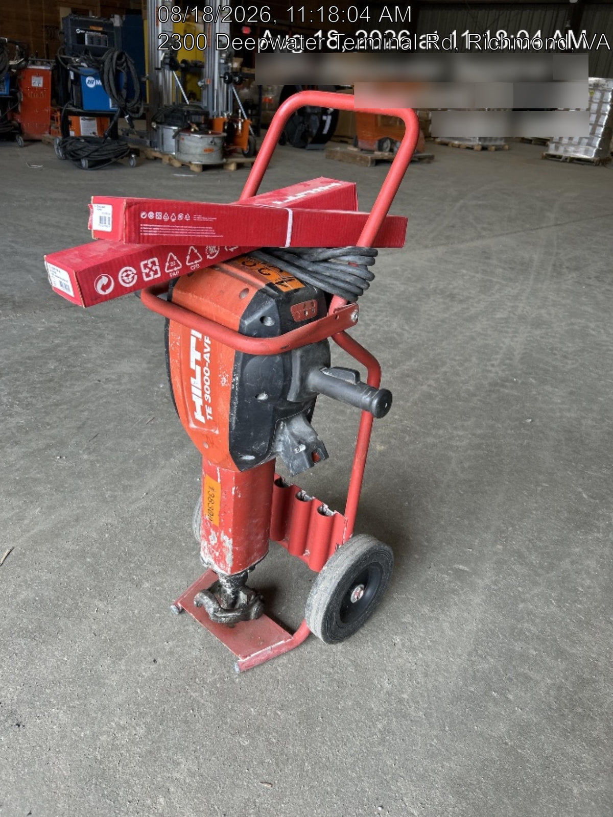 2021 HILTI TE 3000-AVR