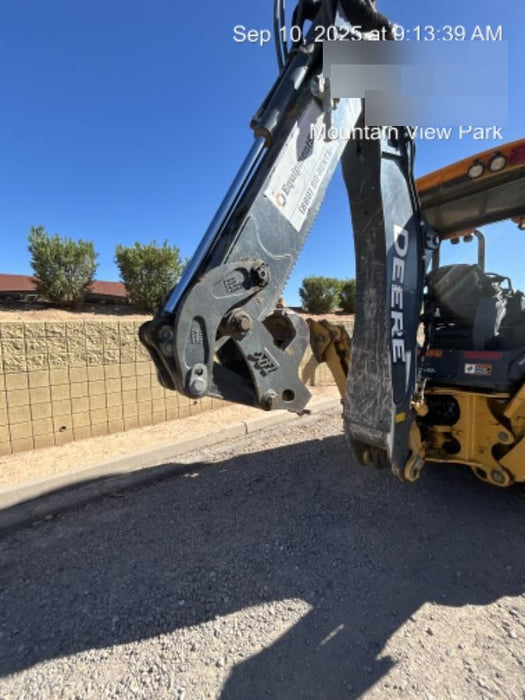 2020 John Deere 310LEP - Extendable Stick Canopy, 4WD, Extendable Stick, Pilot Controls, 2 Way Hydraulics, TAG Manual QC