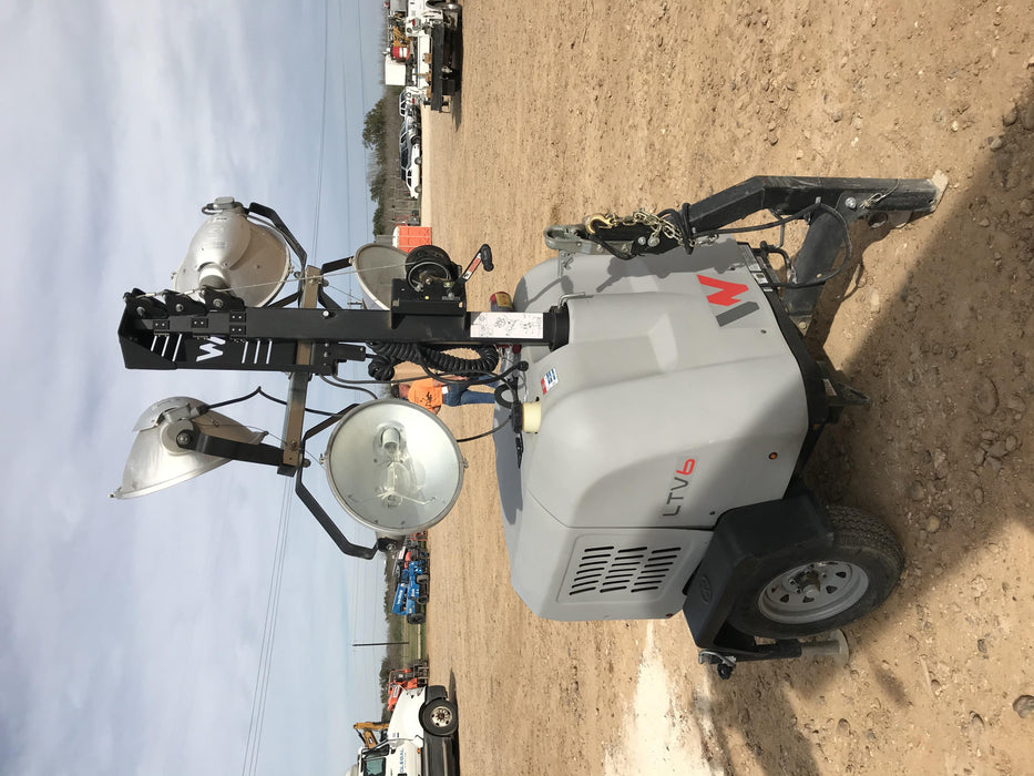 2019 Wacker Neuson LTV6L-MH Wacker Neuson LTV6L Mobile Light Tower w/Fuel Level Sensor Installed