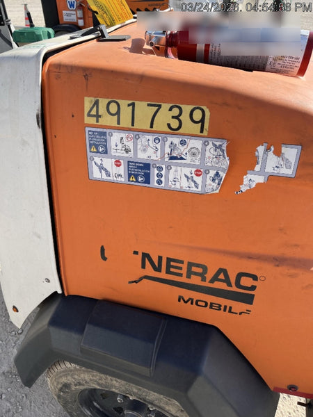 2025 Generac MLTS-4 Diesel, Mitsubishi L2E, 7.1 hp @1800 rpm, Flex Switch 120V Input, Powerzone Controller, (4) 320W LED Lights, 4kW Generator, 39.9 Gal Fuel Tank, 2" Ball, ES Decals