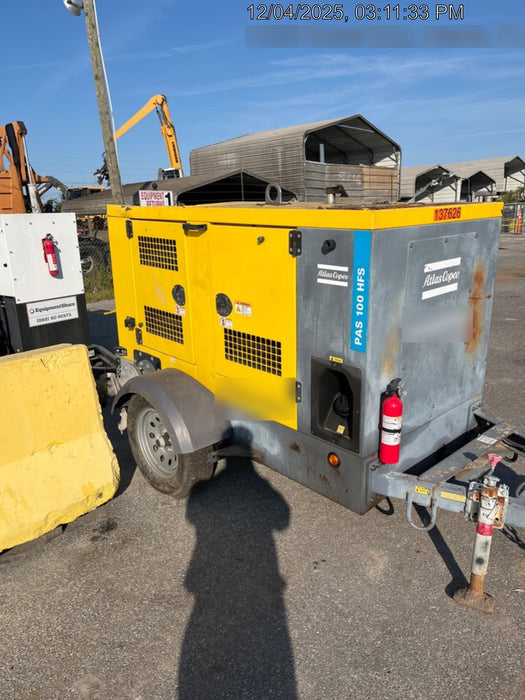 2021 ATLAS COPCO PAS 100 HF CS Enclosed