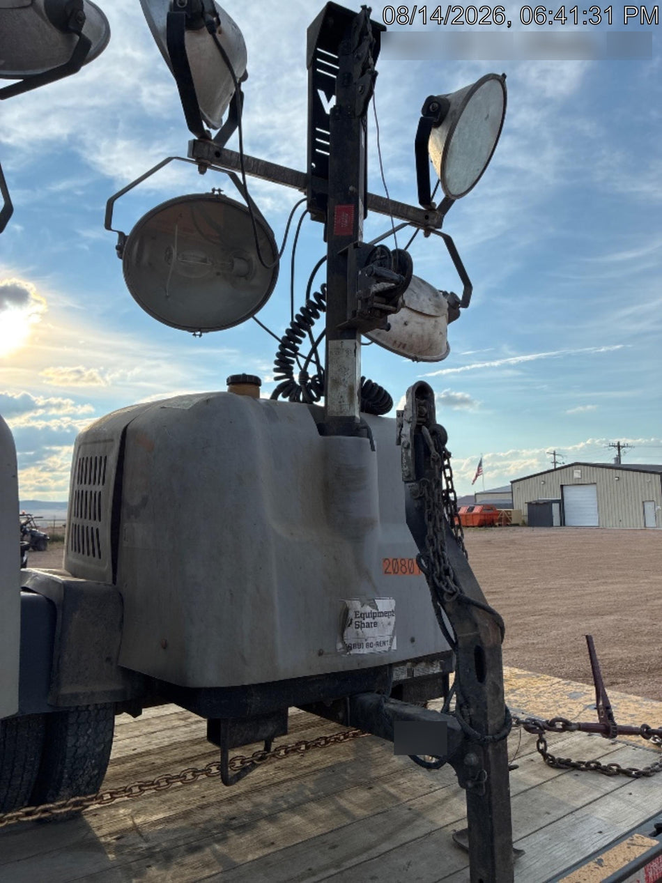 2018 Wacker Neuson LTV6L-MH Wacker Neuson LTV6L Mobile Light Tower w/Fuel Level Sensor Installed