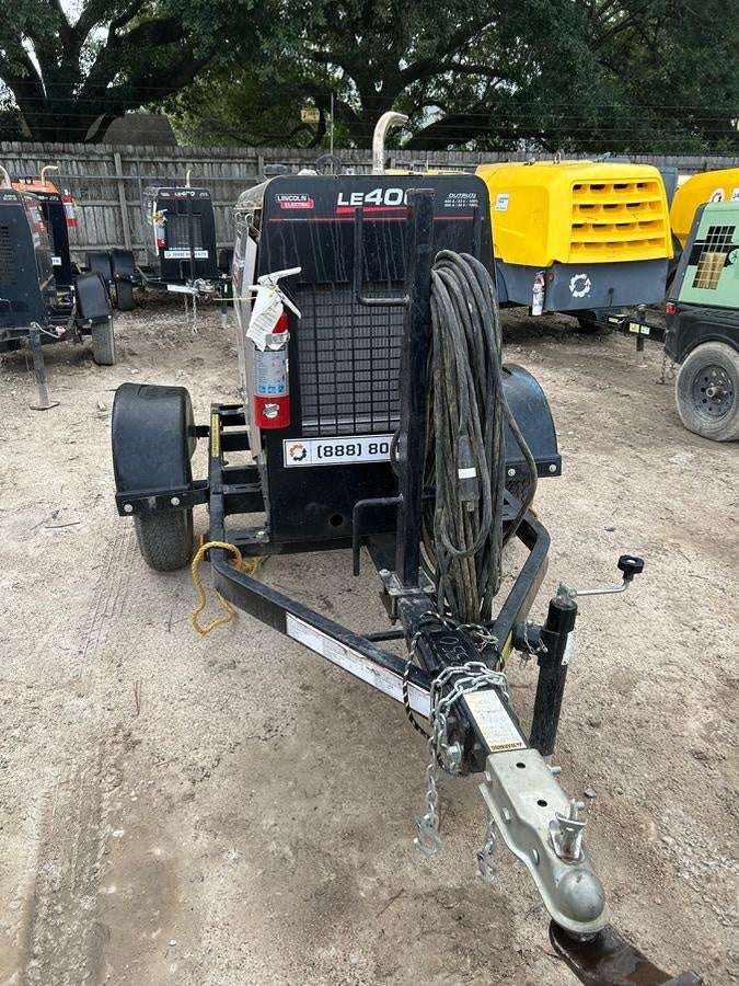 2024 Lincoln Electric LE400 Kubota V1505, Trlr, Cable Rack, Light Kit, ES Decals, T3