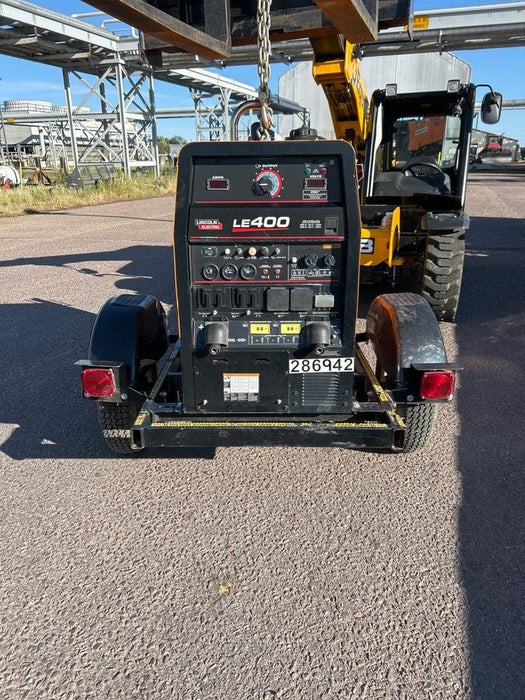 2022 Lincoln Electric LE400 Kubota V1505, Trlr, Cable Rack, Light Kit, ES Decals, T3