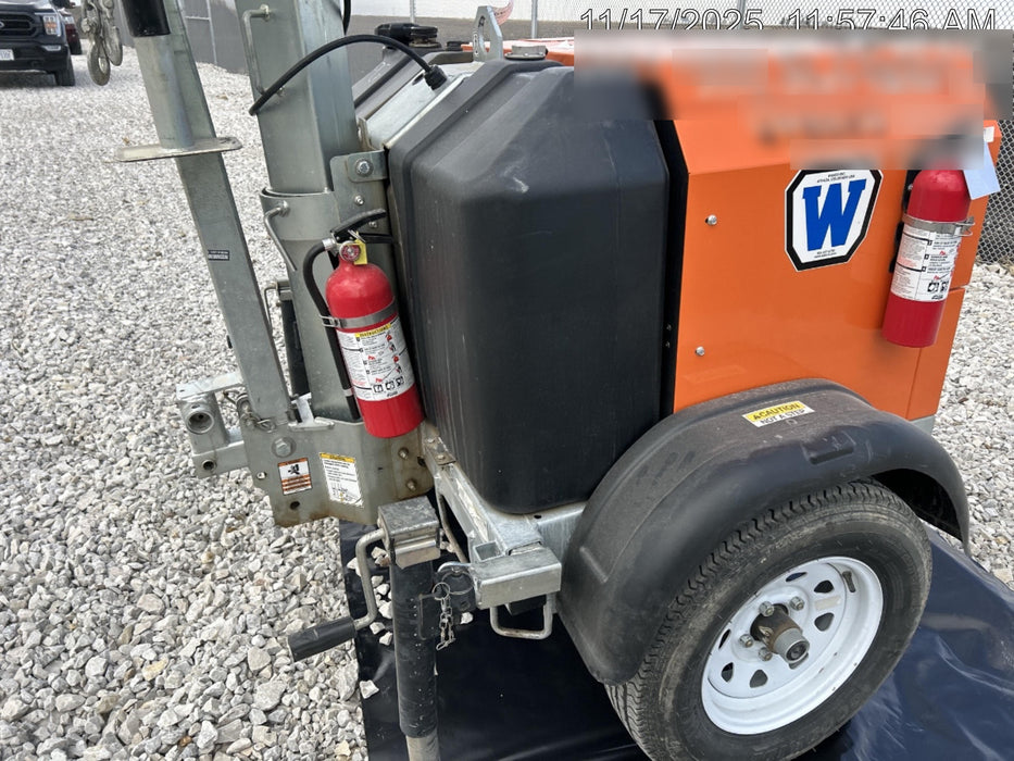 2024 Wanco WLTT-4MM4K Diesel, Deep Sea Controller, Shore Power Plug, Auto Start, (4) 350W LED Floodlights, 4kW Generator, 60 Gal Fuel Tank, 2" Ball, T3