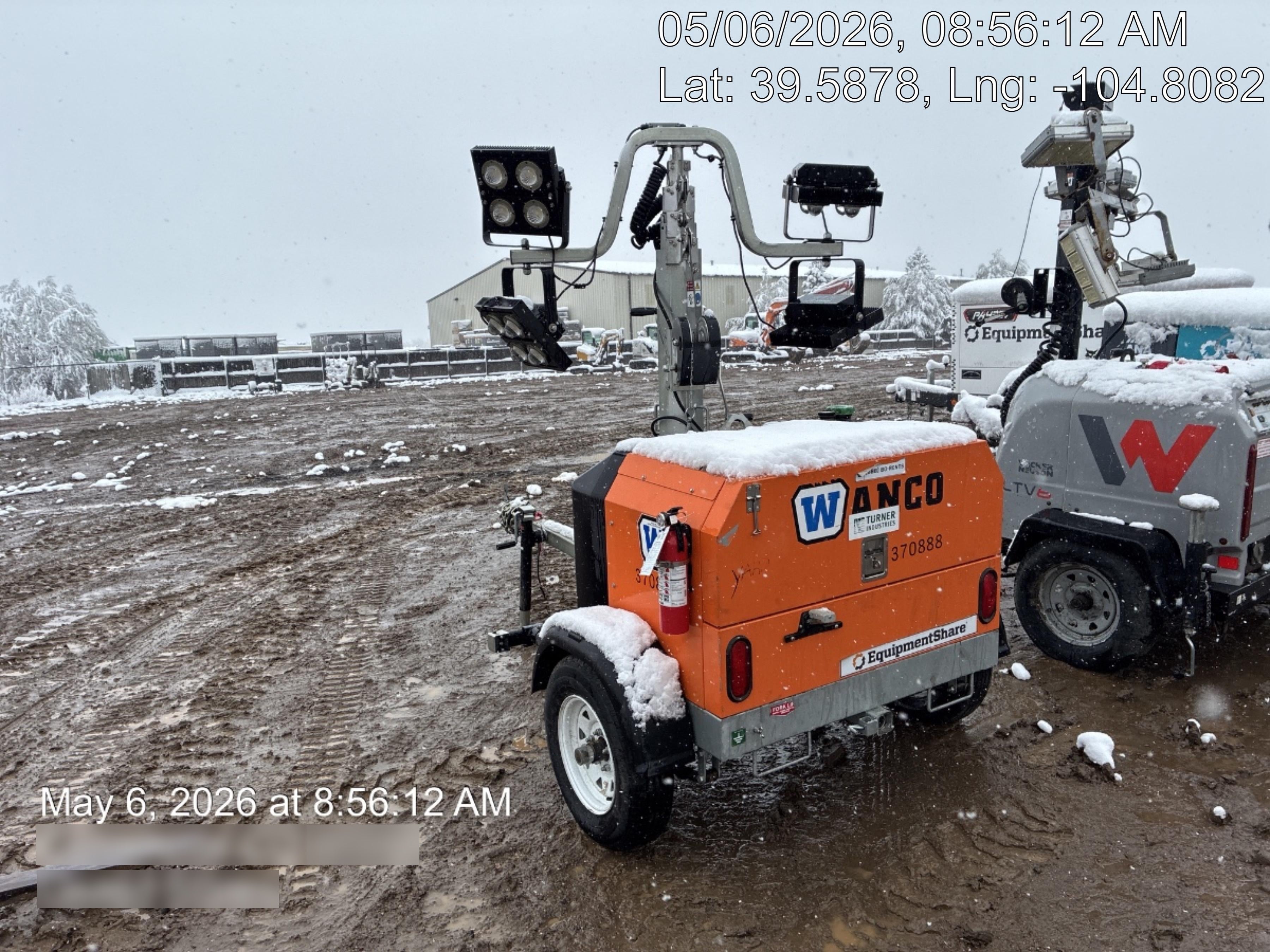 2023 Wanco WLTT-4MM4K Diesel, Deep Sea Controller, Shore Power Plug, Auto Start, (4) 350W LED Floodlights, 4kW Generator, 60 Gal Fuel Tank, 2" Ball, T3