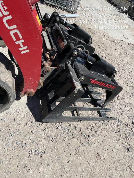 2022 TAKEUCHI 72" Skeleton Grapple Bucket - Takeuchi